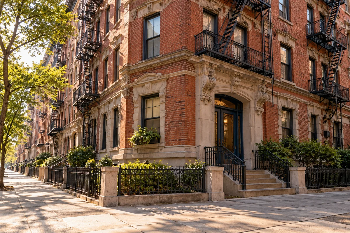 Representative Bronx architecture.